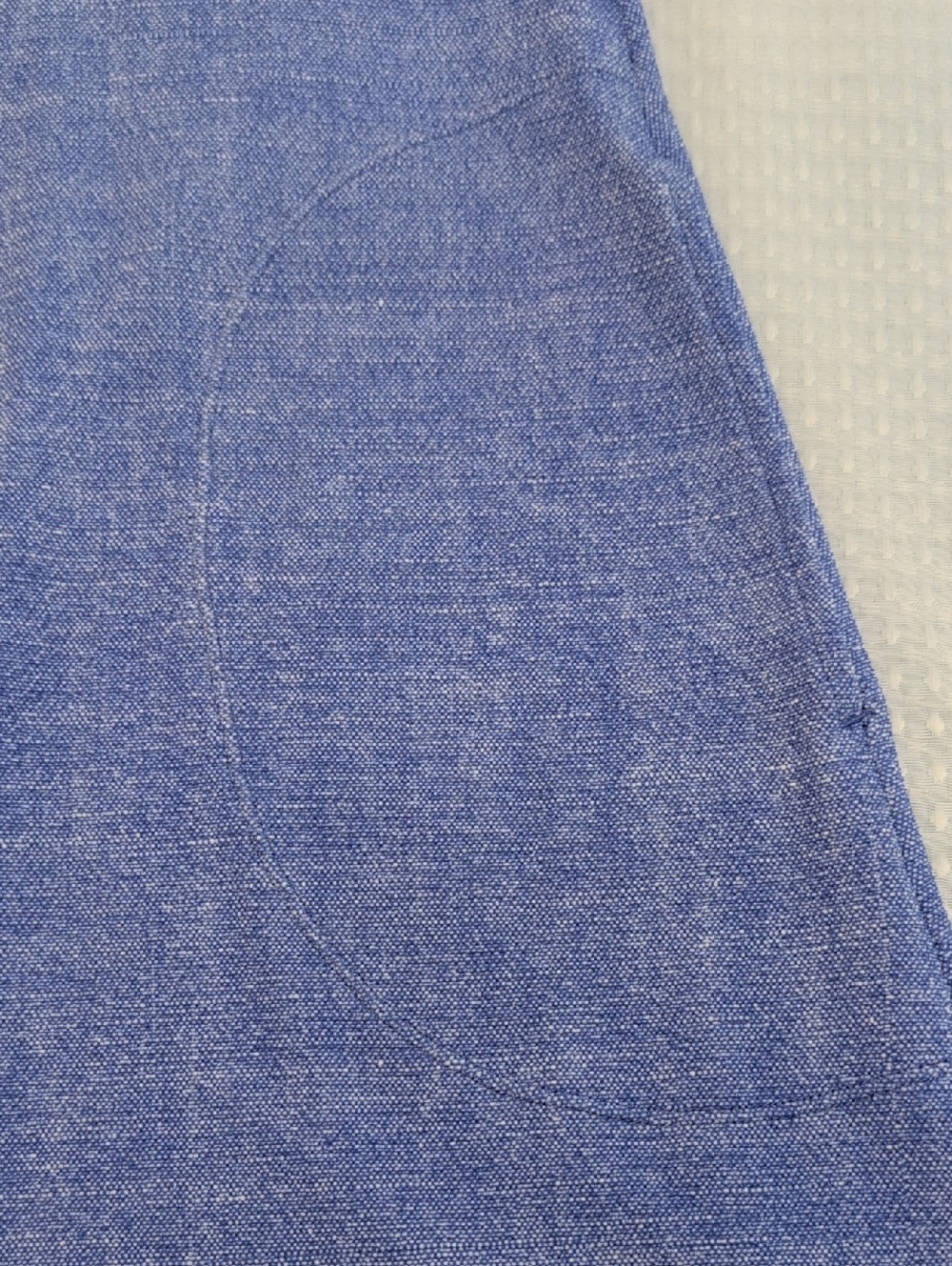 Tommy Bahama Island Cay Blue Halter Coverup Dress Pockets Padded Bust Large - Picture 5 of 16